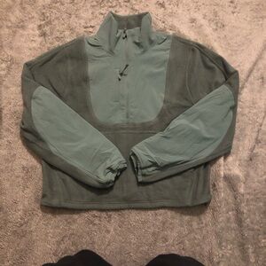 Lululemon Athletica Dark Gray Fleece Pullover